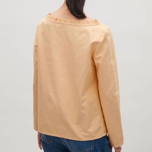 COS frill collar top - Picture 3 of 7